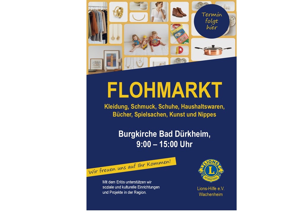 Ankündigung Flohmarkt
